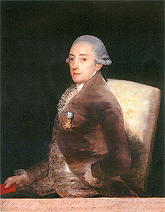 Portrait of don Bernardo de Iriarte y Nieves Ravelo